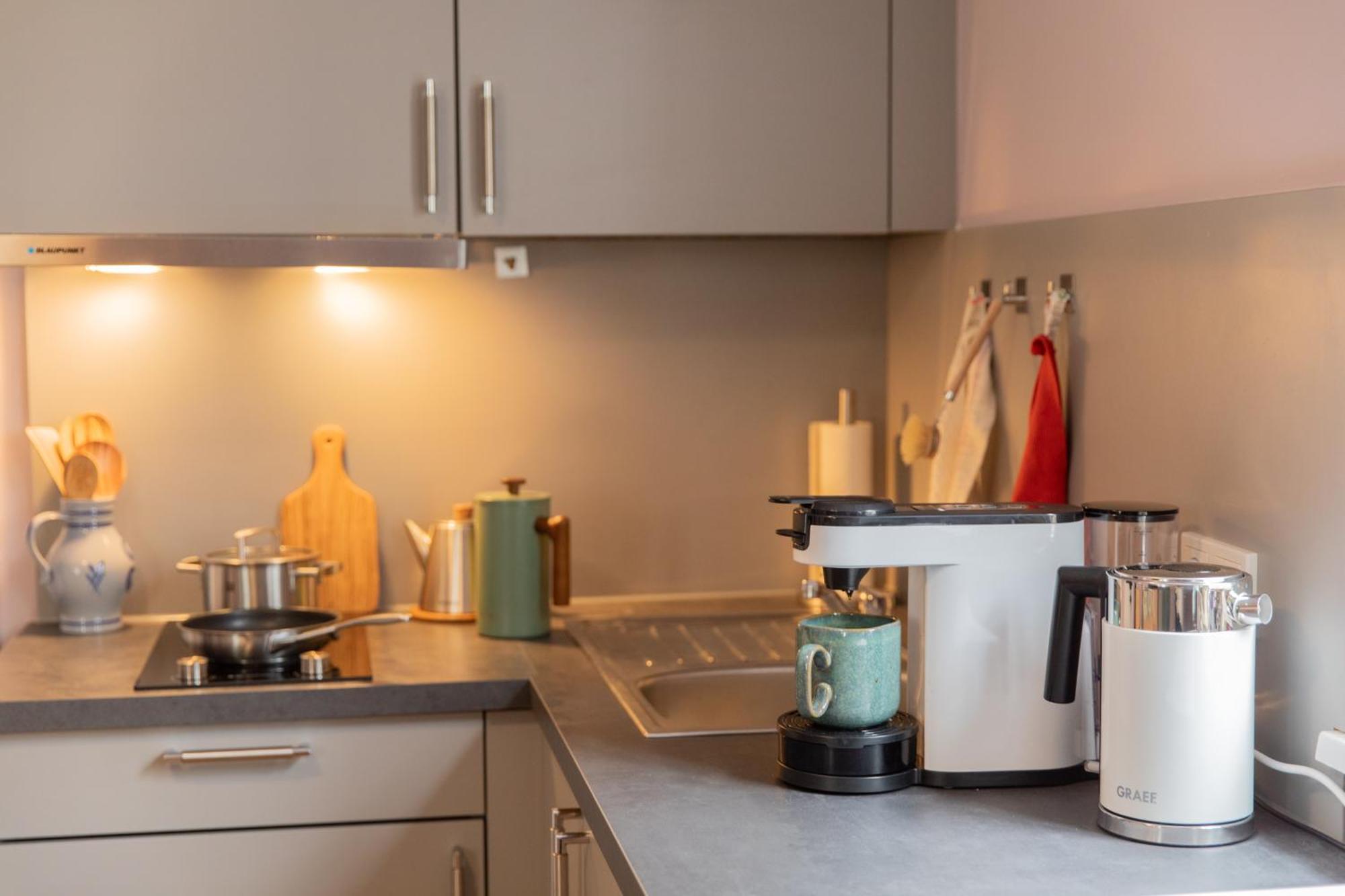 Altstadt Apartment Am Dom Wetzlar, 1 Zi, Kueche, Bad Mit Parkplatz Am Grundstueck Εξωτερικό φωτογραφία